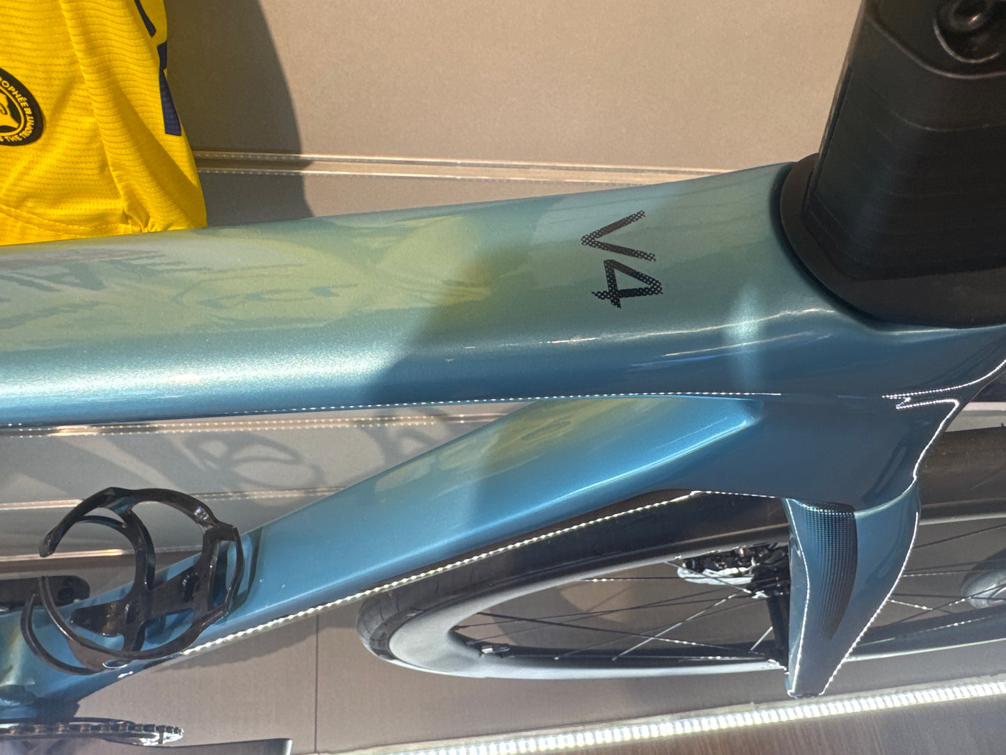 COLNAGO V4 VDBL AZZURA 455 Ultegra vision 45 BICICLETTA NUOVA