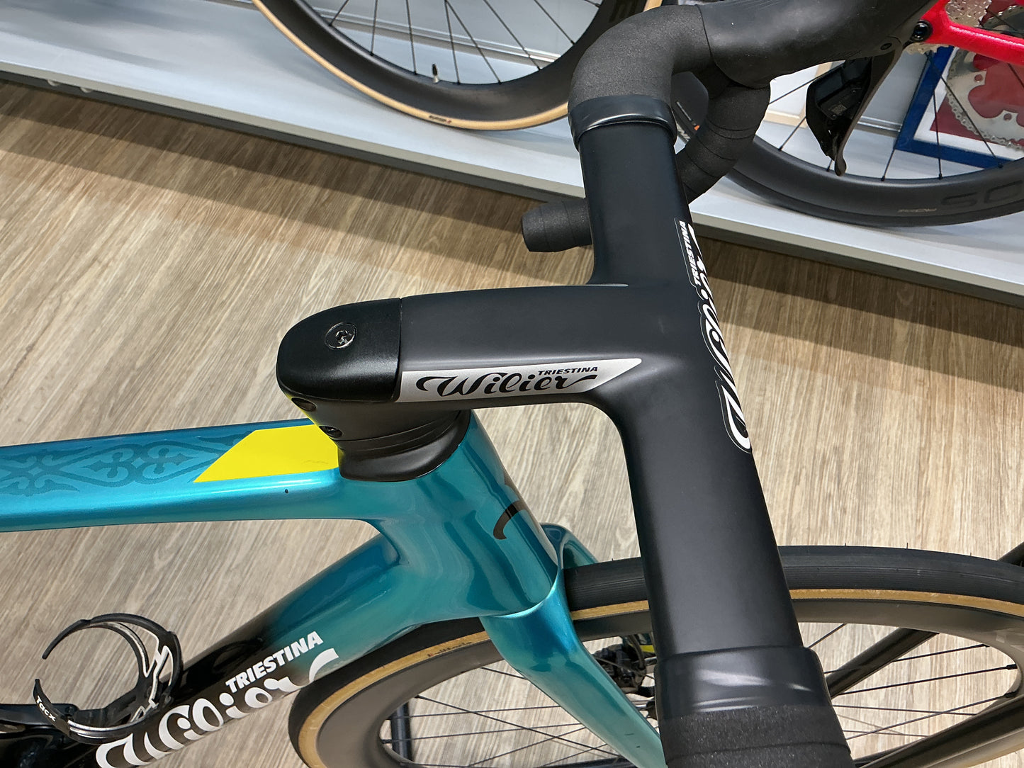 WILIER ZERO SLR TG L USATA SCORTA VINCENZO NIBALI