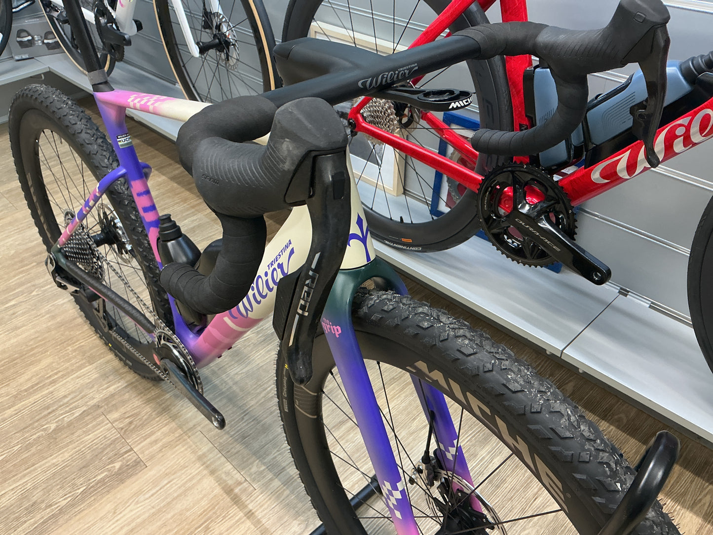 WILIER RAVE SLR TG L COLORAZIONE THE GRIP GRAVEL TEAM