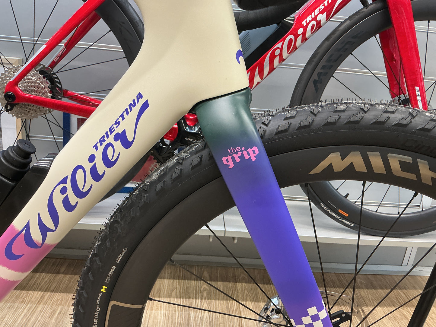 WILIER RAVE SLR TG L COLORAZIONE  THE GRIP GRAVEL TEAM