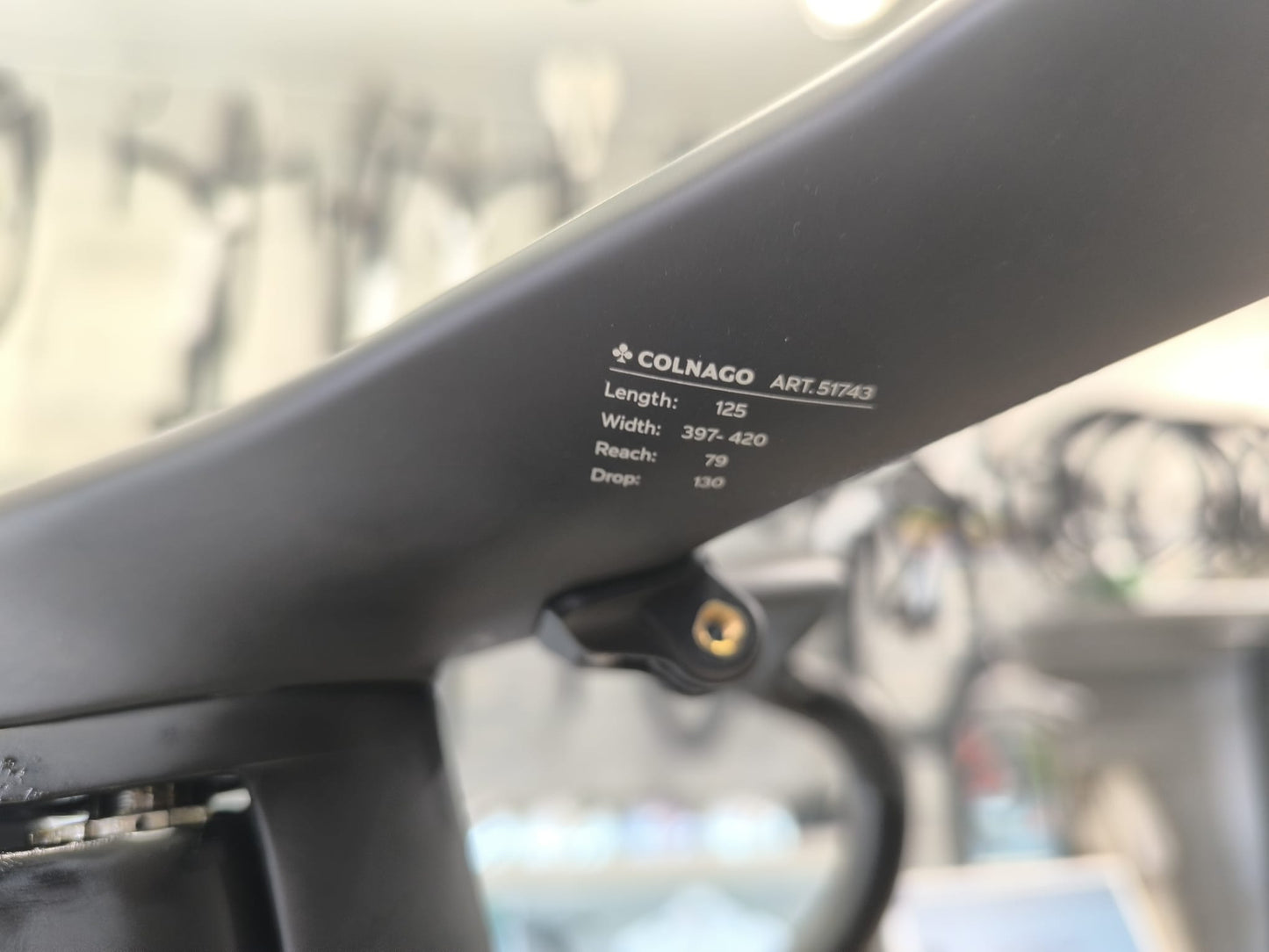 KIT TELAIO COLNAGO Y1RS WCBK TG L