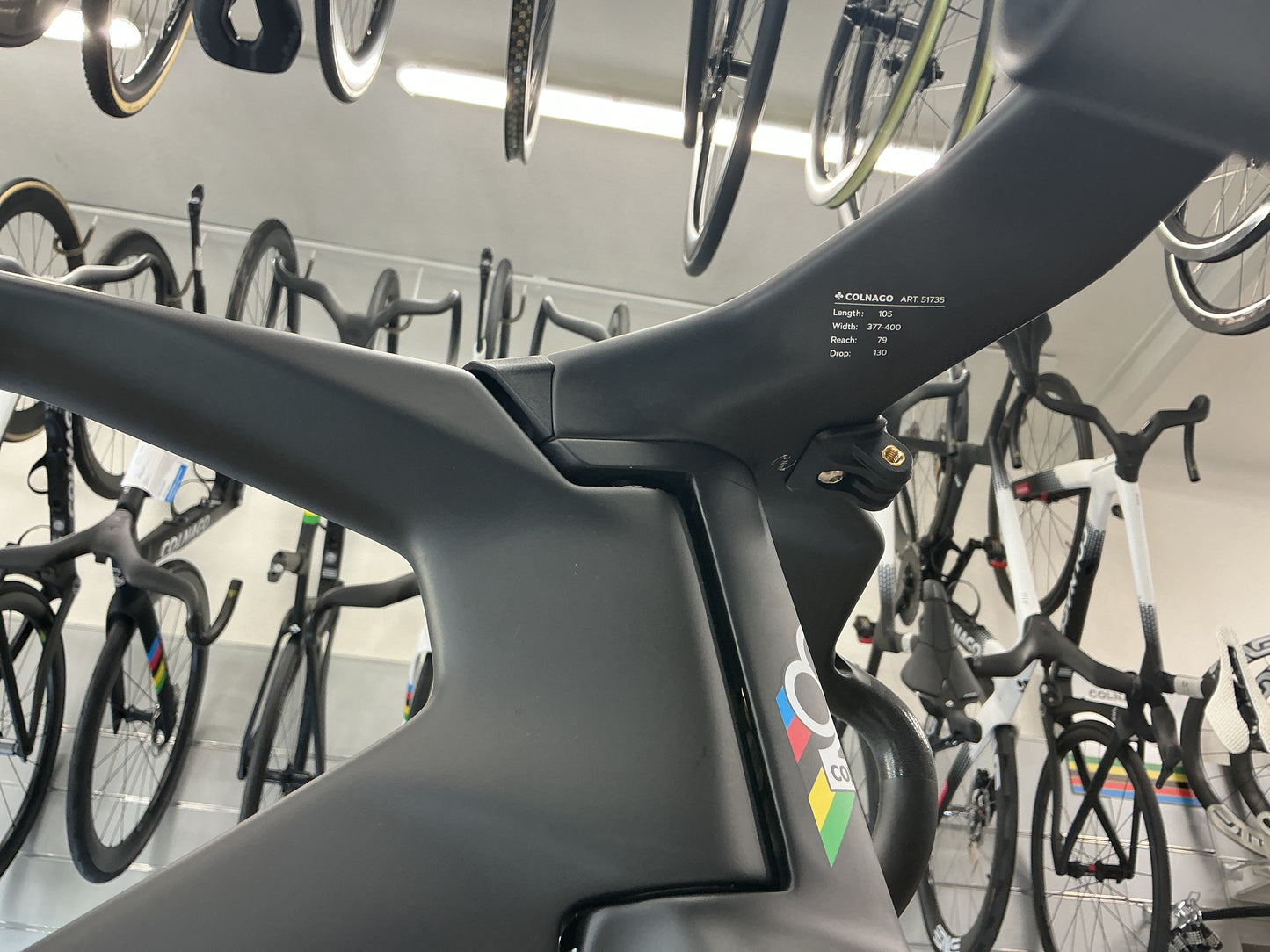 KIT TELAIO COLNAGO Y1RS TG S WCBK