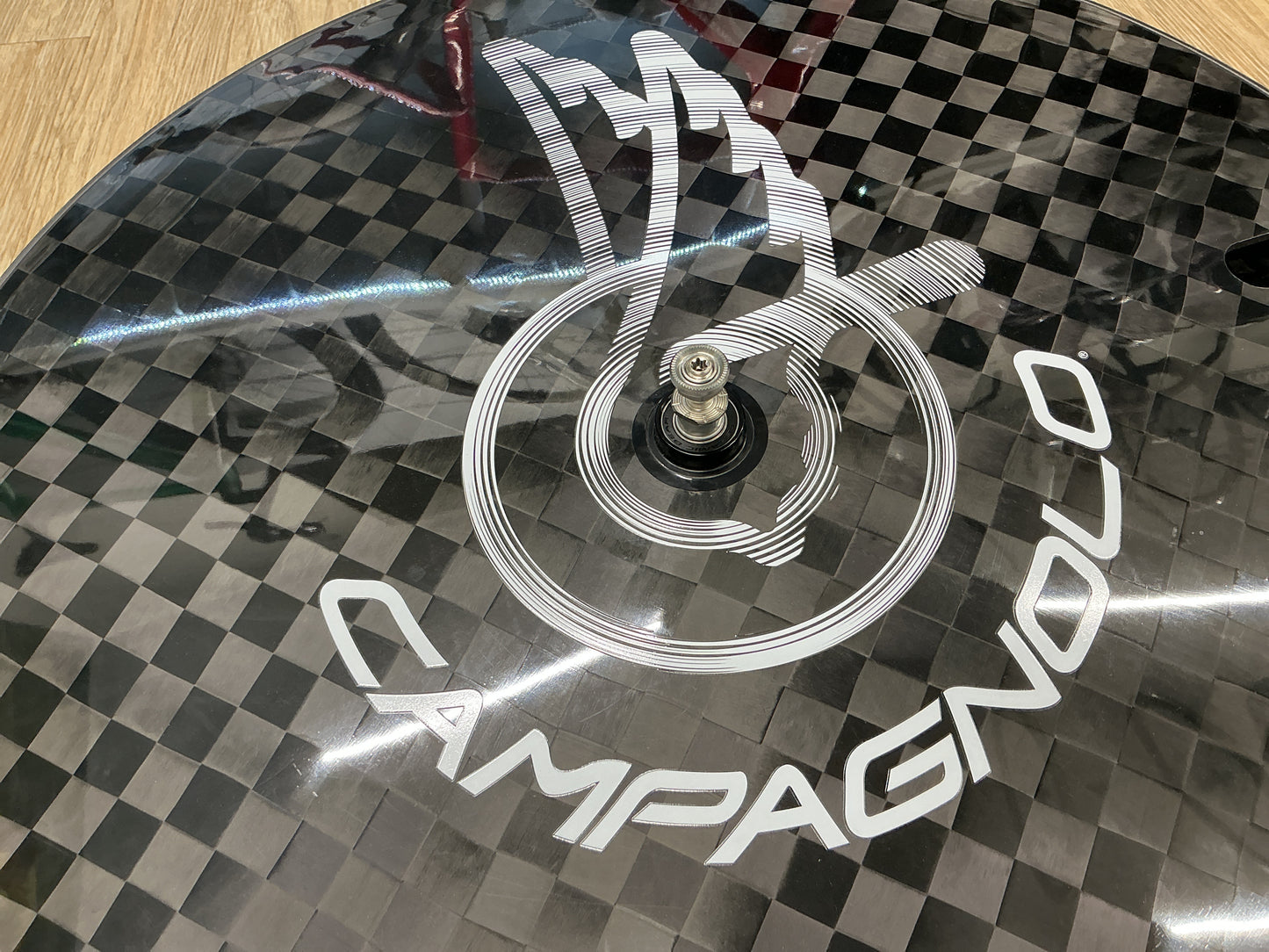 COPPIA RUOTE LENTICOLARI CAMPAGNOLO PISTA
