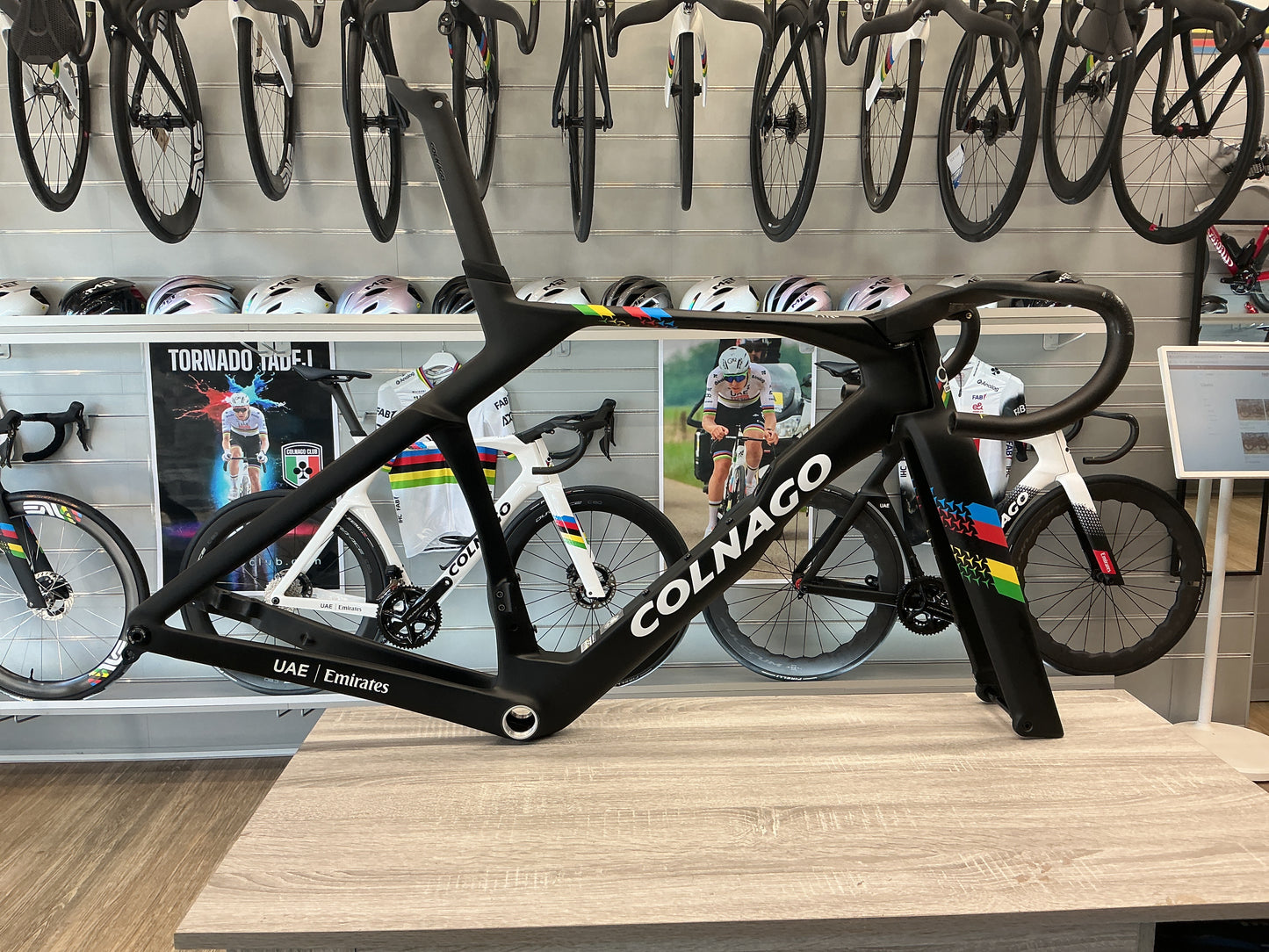 KIT TELAIO COLNAGO Y1RS TG XS COLORAZIONE WCBK