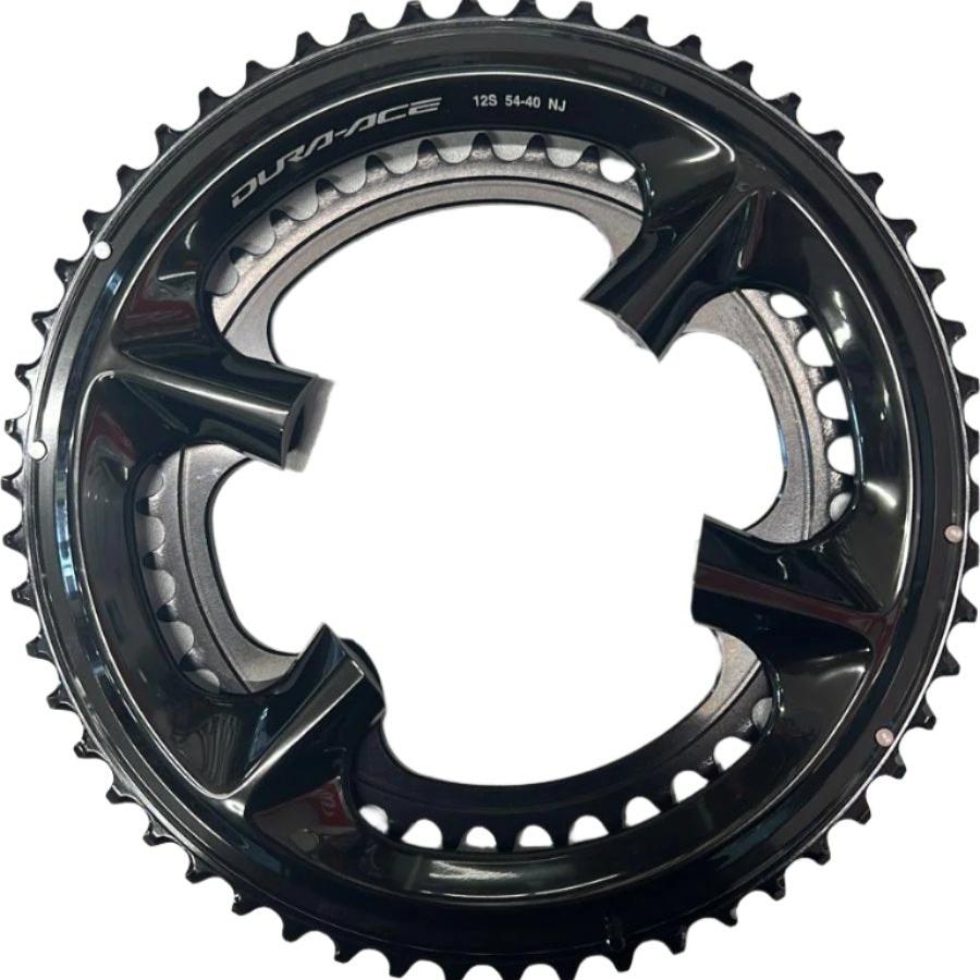 Corone dura ace shimano 54/40 nuove 12v