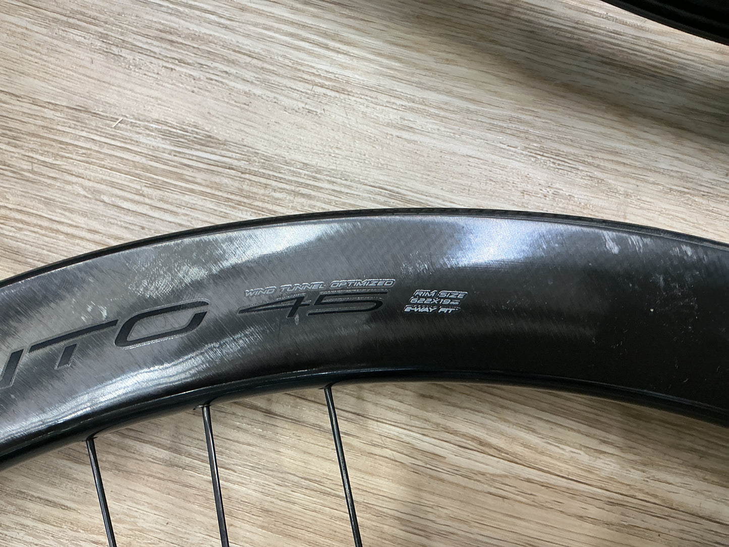 RUOTE CAMPAGNOLO BORA ULTRA 45 USATE