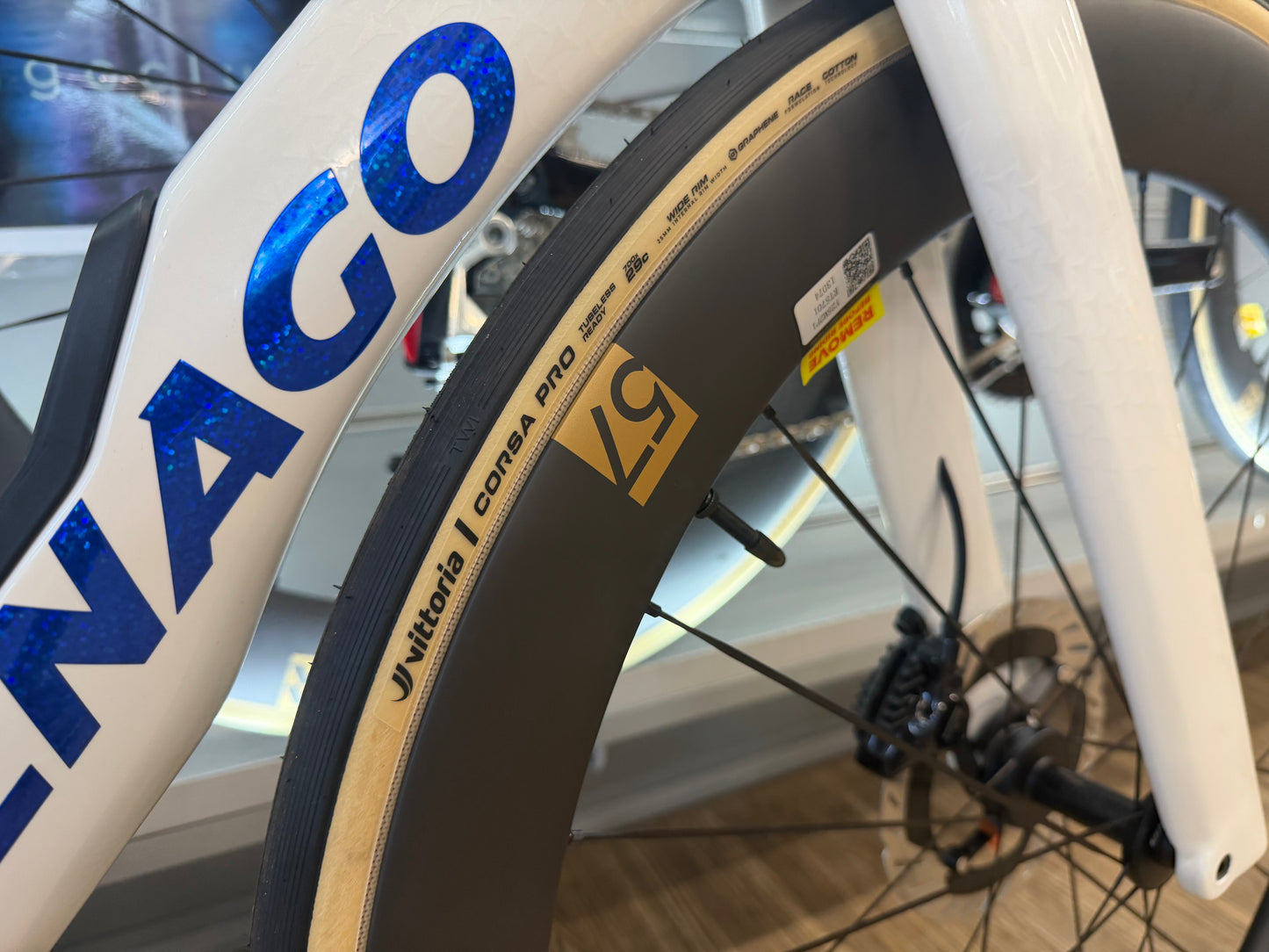 COLNAGO Y1RS M YSWW TEST NEGOZIO DURA ACE DI2