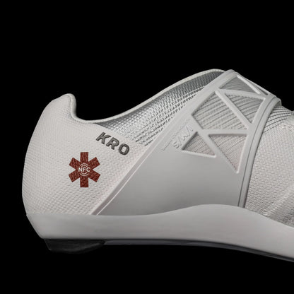 DMT KR0 EVO SHOES WHITE/SILVER